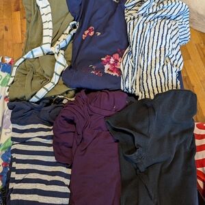 Assorted Women's Tops - Stripes, Floral, Solid